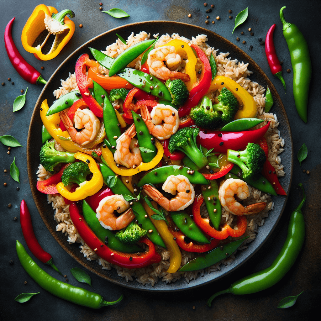 Shrimp and Vegetable Stir-Fry
