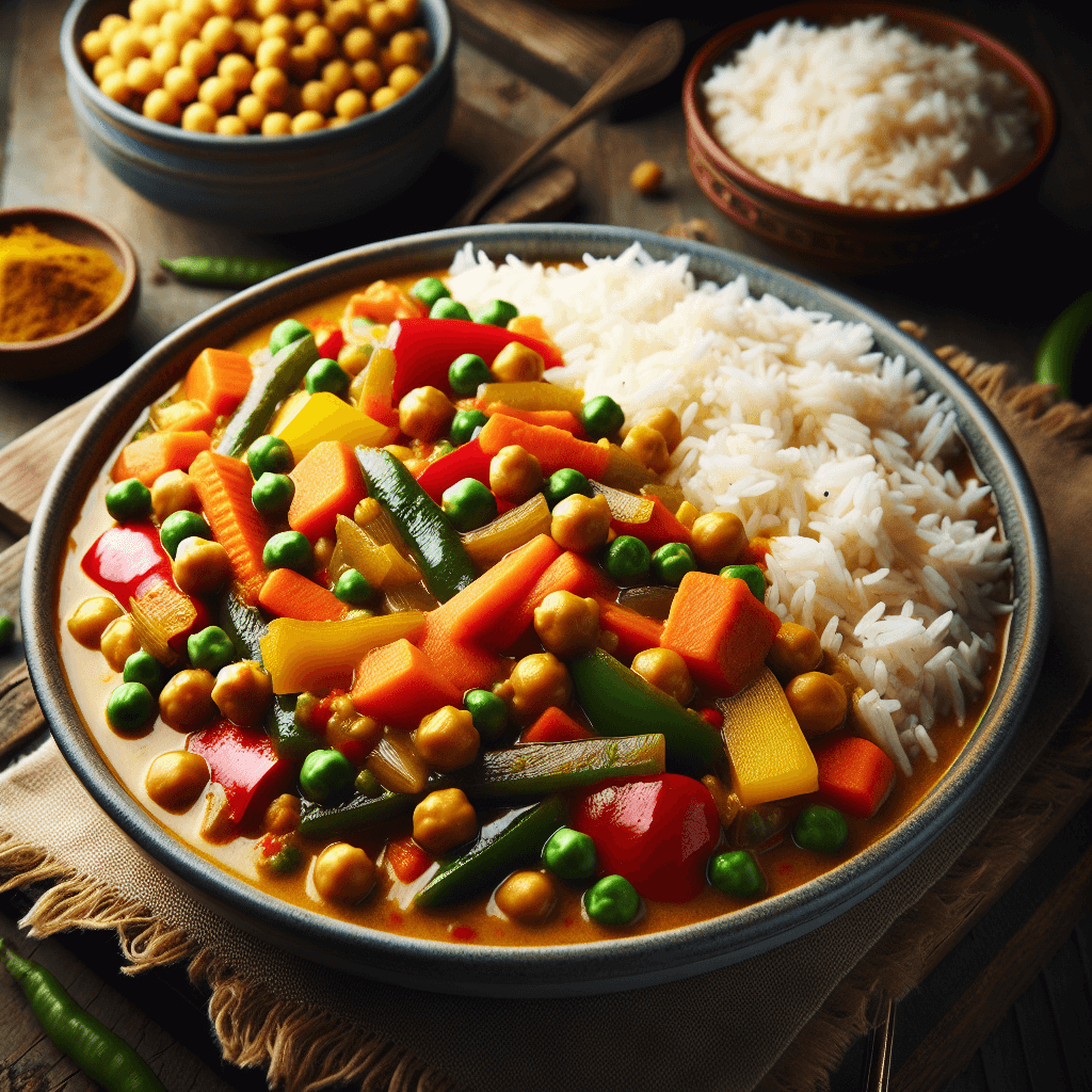 Vegetable and Chickpea Curry