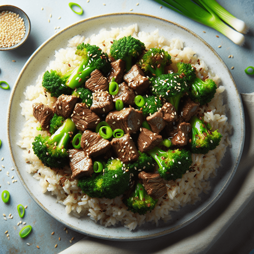 Beef and Broccoli Stir-Fry