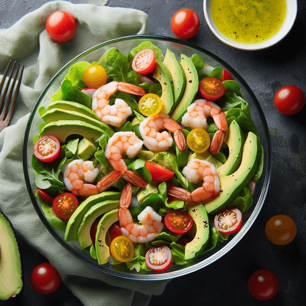 Shrimp and Avocado Salad