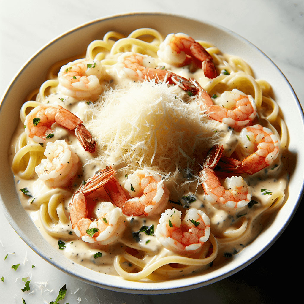 Shrimp Alfredo Pasta