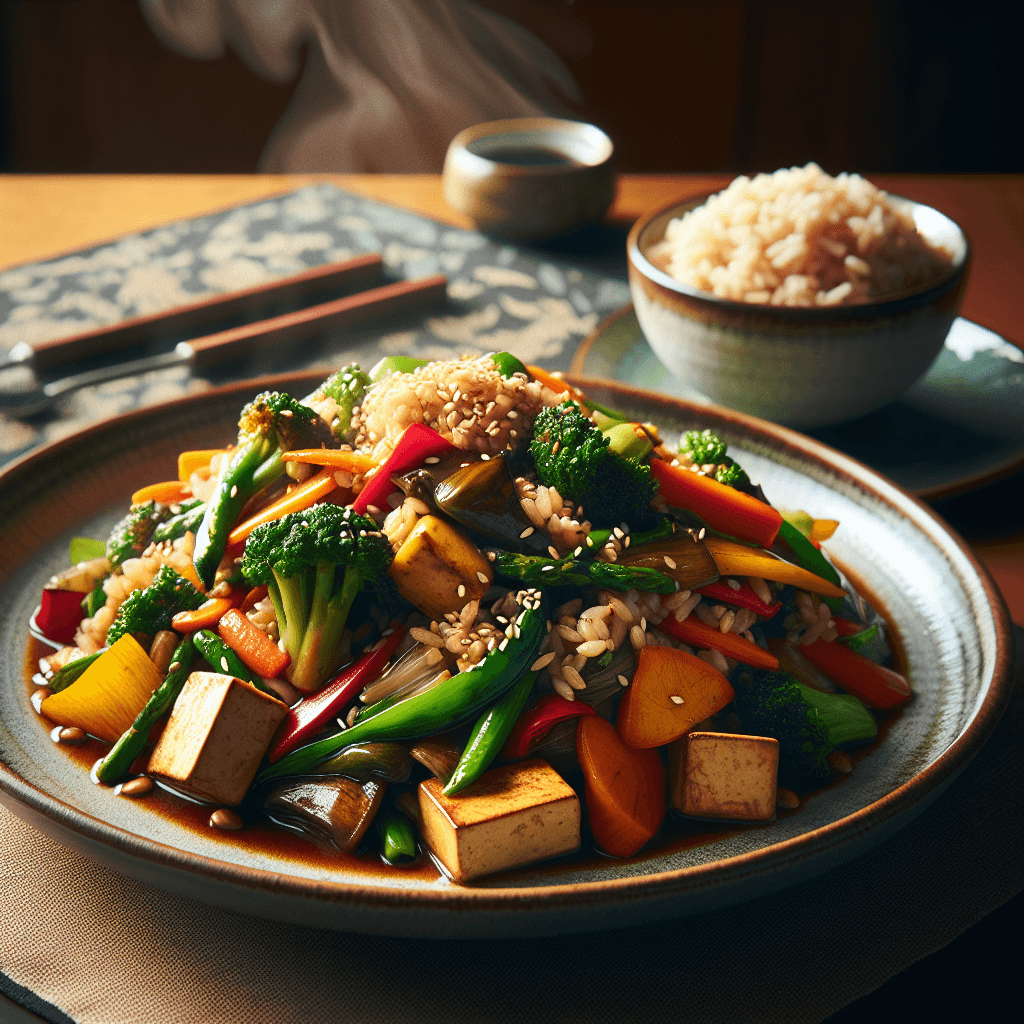 Vegetable Stir-Fry with Tofu