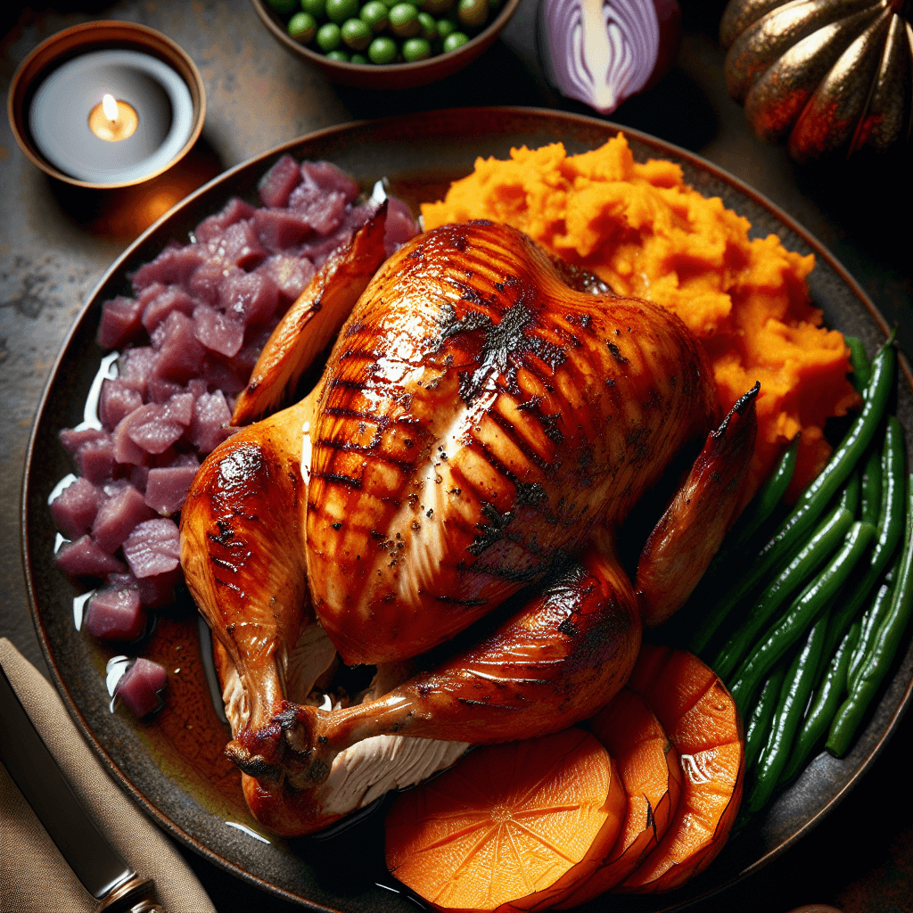 Roasted Turkey Breast with Sweet Potatoes