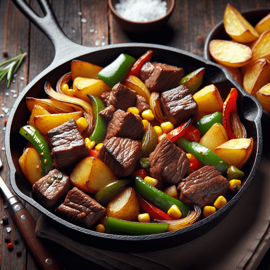 Beef and Vegetable Skillet