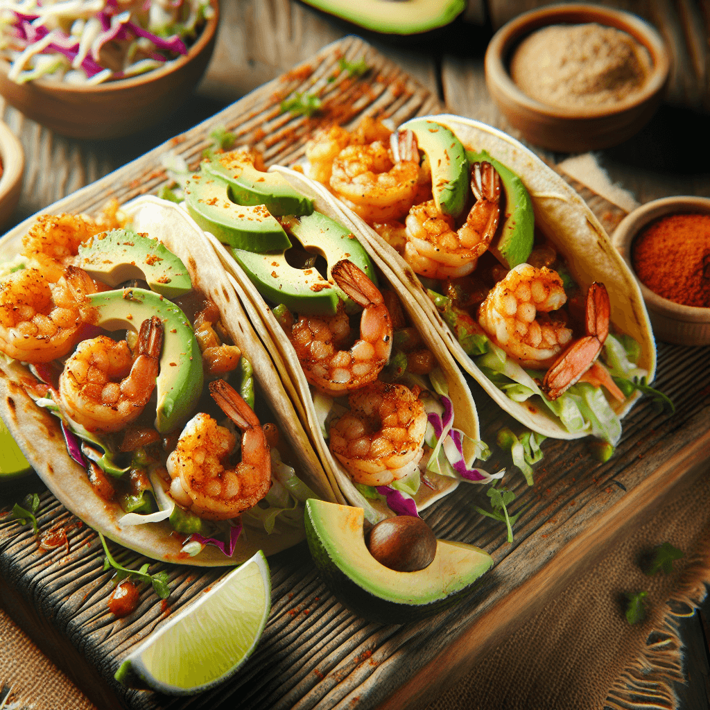 Spicy Shrimp Tacos