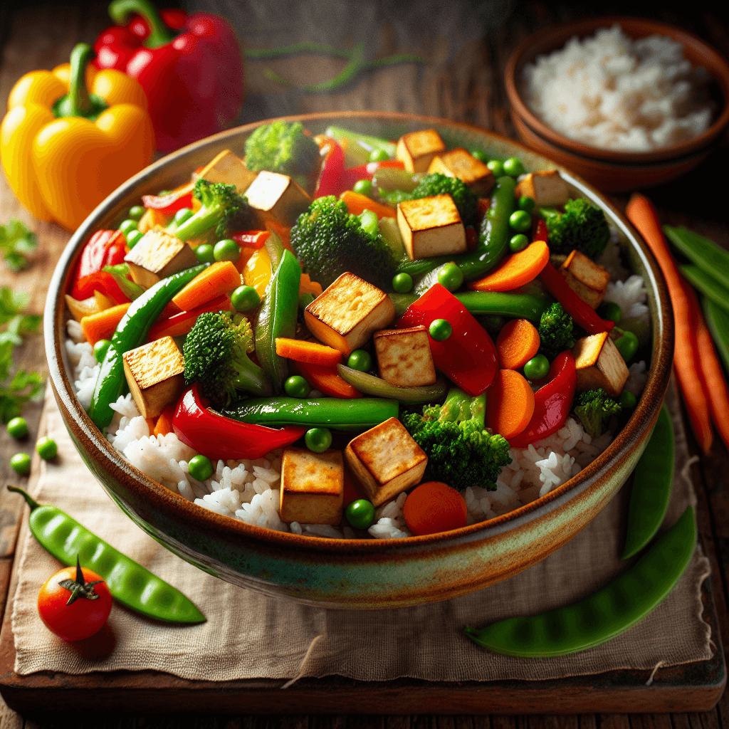 Vegetable and Tofu Stir-Fry